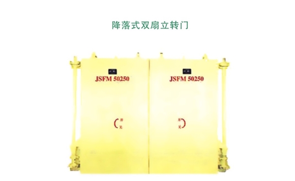 安徽降落式双扇立转门